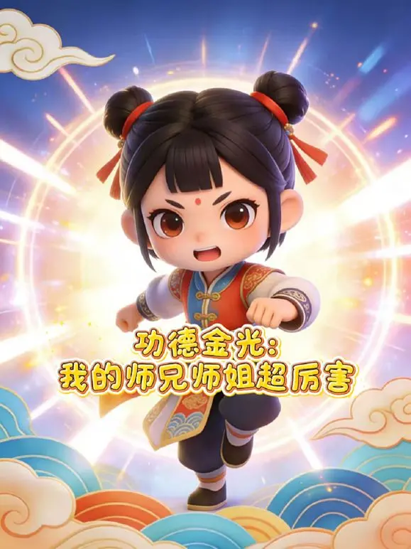 功德金光，我的师兄师姐超厉害 动态漫画：国产玄幻剧的逆袭？这碗“狗粮”我吃了！